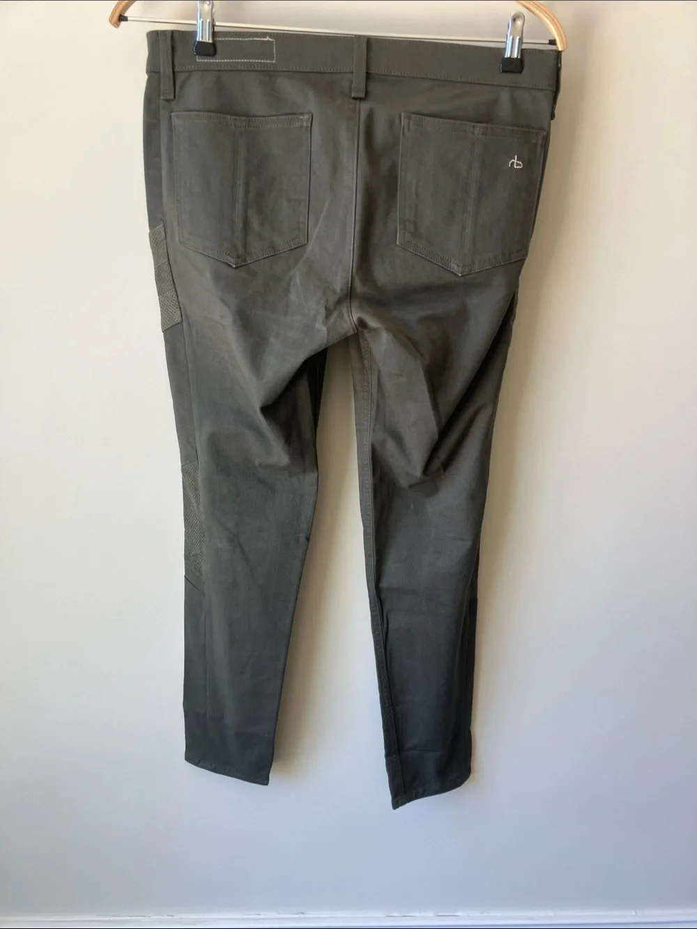 RAG & BONE Women’s Store Exclusive Army Green Halifax Skinny Pants Size 30 NWOT - Picture 4 of 10